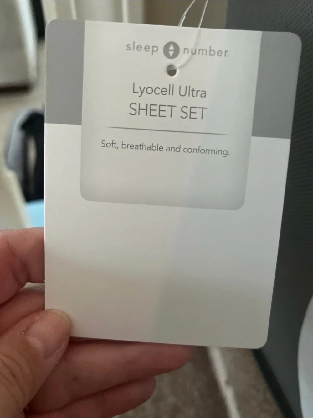 Brand new never opened Lyocell Ultra sheet set by Sleep Number WHITE split king